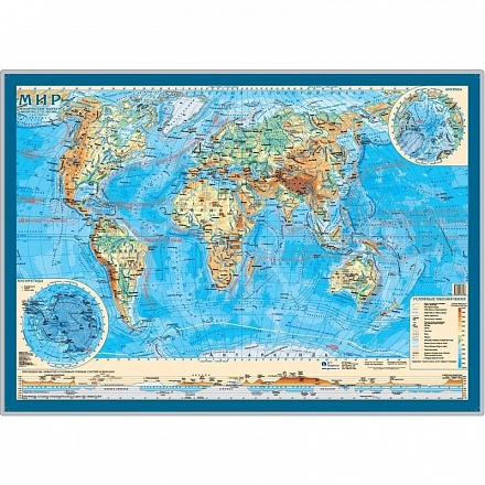 Настольная карта - Физический мир 55,3 млн 